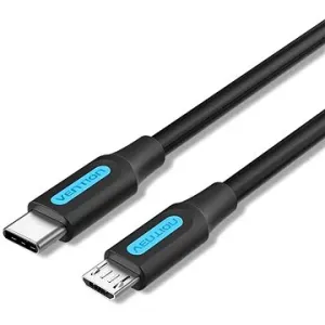 Vention USB-C 2.0 to Micro USB 2A Cable 0.5M Black