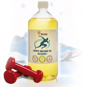 Sportovní masážní olej Verana Recovery Objem: 1000 ml