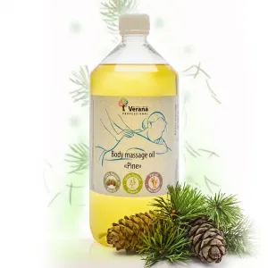 Tělový masážní olej Verana Borovice Objem: 1000 ml