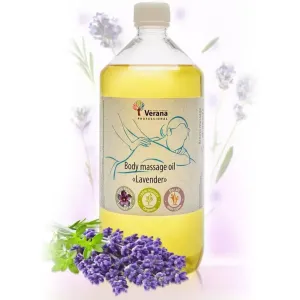Tělový masážní olej Verana Levandule Objem: 1000 ml