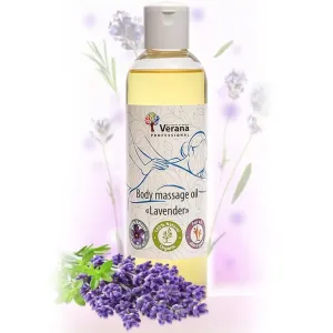 Tělový masážní olej Verana Levandule Objem: 250 ml