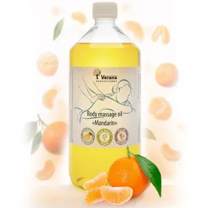Tělový masážní olej Verana Mandarinka Objem: 1000 ml