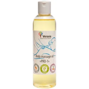 Tělový masážní olej Verana Mandarinka Objem: 250 ml
