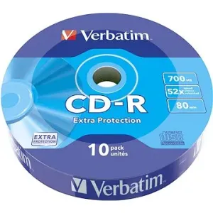 VERBATIM CD-R 700MB, 52x, wrap 10 ks