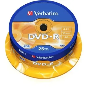 VERBATIM DVD-R(25-Pack)Spindle/General Retail/16x/4.7GB