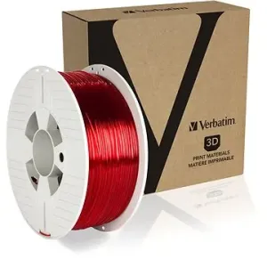 Verbatim PET-G 1.75mm 1kg červená transparentní