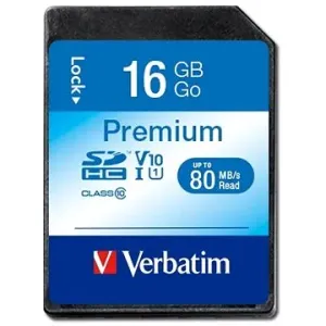 Verbatim SDHC 16GB Premium