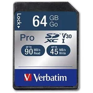 Verbatim SDXC 64GB Pro
