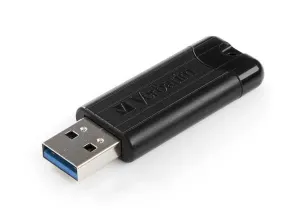 VERBATIM Store 'n' Go PinStripe 64GB USB 3.0 černá