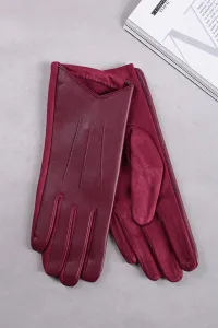 Bordové rukavice Rory