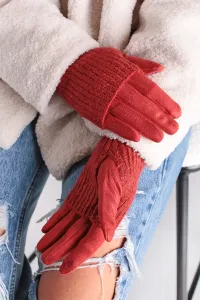 Červené rukavice Maissa