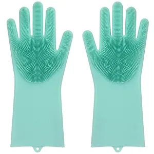 Verk 01606 Silikonové rukavice na mytí nádobí COLOR