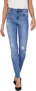 Vero Moda Dámské džíny VMTANYA Skinny Fit 10228784 Medium Blue Denim S/30