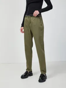 Vero Moda Kalhoty Zelená #3302372