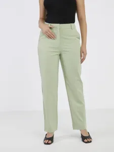 Vero Moda Zelda Kalhoty Zelená
