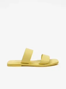 Vero Moda Pantofle Žlutá #2799762