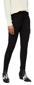 Vero Moda Dámské kalhoty VMVICTORIA Slim Fit 10180484 Black XS/32