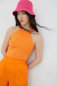 Top Vero Moda dámský, oranžová barva