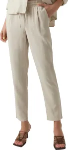 Vero Moda Dámské kalhoty VMJESMILO Regular Fit 10279691 Silver Lining XL