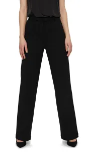 Vero Moda Dámské kalhoty VMZAMIRA Straight Fit 10255128 Black XS/30