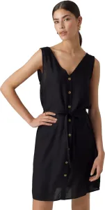 Vero Moda Dámské šaty VMBUMPY Regular Fit 10286519 Black XL