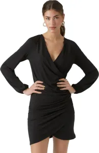 Vero Moda Dámské šaty VMHADLEY Regular Fit 10299645 Black L