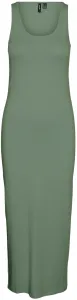 Vero Moda Dámské šaty VMMAXI Tight Fit 10305781 Hedge Green M