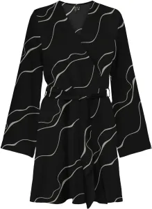 Vero Moda Dámské šaty VMMERLE Regular Fit 10295426 Black XS
