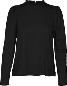 Vero Moda Dámské triko VMCAROL Regular Fit 10300936 Black S