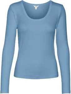 Vero Moda Dámské triko VMIRWINA Tight Fit 10300894 Dusk Blue L