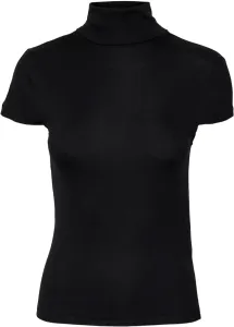 Vero Moda Dámské triko VMIRWINA Tight Fit 10300896 Black XS