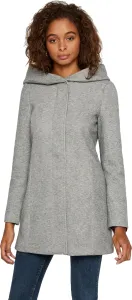 Vero Moda Dámský kabát VMVERODONA 10202688 Light Grey Melange XL