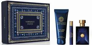 Versace Versace Pour Homme Dylan Blue - EDT 100 ml + sprchový gel 150 ml + EDT 10 ml
