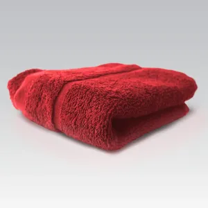 Dobrý Textil Malý ručník Economy 30x50 - Červená | 30 x 50 cm