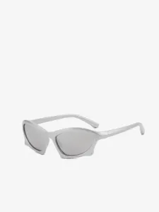 VeyRey Unisex sluneční brýle Narel, bílá, uni