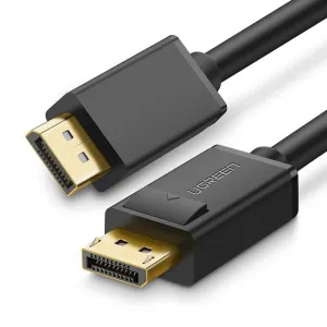 Kabel DisplayPort na DisplayPort UGREEN DP102, 4K, 3D, 5 m (černý)