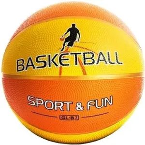 VIC Basketbalový míč, vel. 7, žluto - oranžový