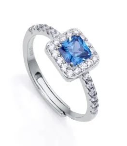 Viceroy Elegantní stříbrný prsten se zirkony Clasica 13154A013 53 mm #5673738