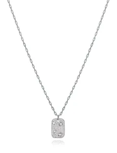 Viceroy Stříbrný náhrdelník s čirými zirkony Elegant 13178C000-30 #5673726