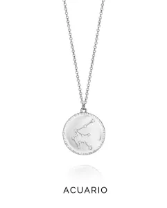 Viceroy Stříbrný náhrdelník znamení Vodnář Horoscopo 61014C000-38A