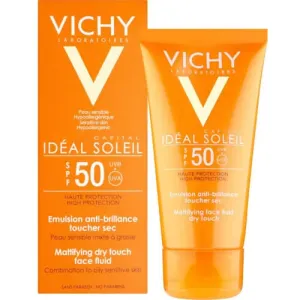 Vichy Ochranný matující fluid na obličej SPF 50 Capital Soleil (Mattifying Face Fluid) 50 ml