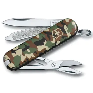 Nůž Victorinox Classic SD Camouflage + 5 let záruka, pojištění a dárek ZDARMA