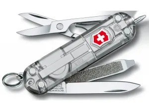 Švýcarský kapesní nožík Victorinox Signature Lite SilverTech, nerezová ocel, stříbrná (transparentní)