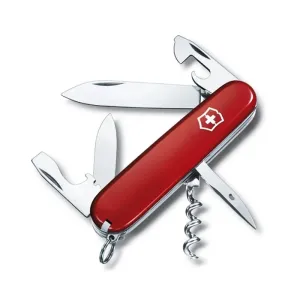 Švýcarský kapesní nožík Victorinox Spartan, nerezová ocel, červená