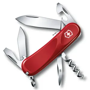 Nůž Victorinox Evolution Grip S101 Red + 5 let záruka, pojištění a dárek ZDARMA