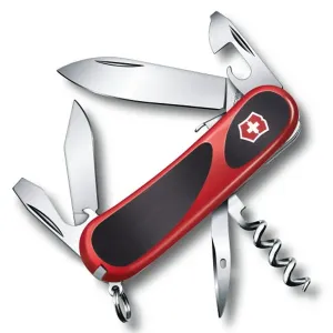 Nůž Victorinox Evolution Grip S101 Red/Black + 5 let záruka, pojištění a dárek ZDARMA