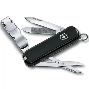 Nůž Victorinox Nail Clip 580 Black + 5 let záruka, pojištění a dárek ZDARMA