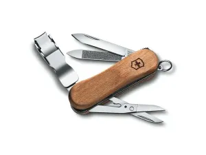 Nůž Victorinox Nail Clip Wood 580 0.6461.63B1 + 5 let záruka, pojištění a dárek ZDARMA