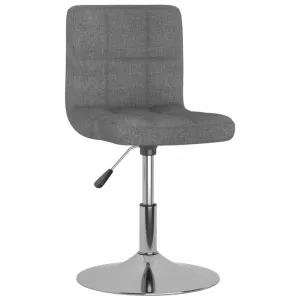 Barová židle látka / kov Dekorhome Světle šedá #1246400