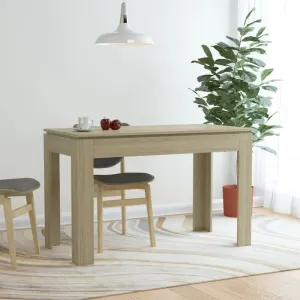 Jídelní stůl dub sonoma 120 × 60 × 76 cm dřevotříska